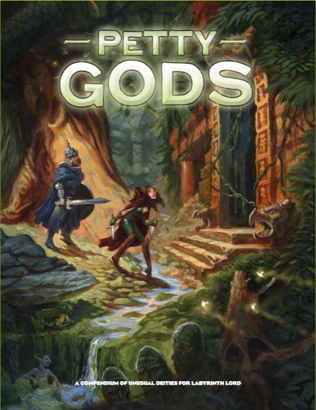Original Petty Gods: Cover to Original Petty Gods: A Compendium of Unusual Deities.; deities