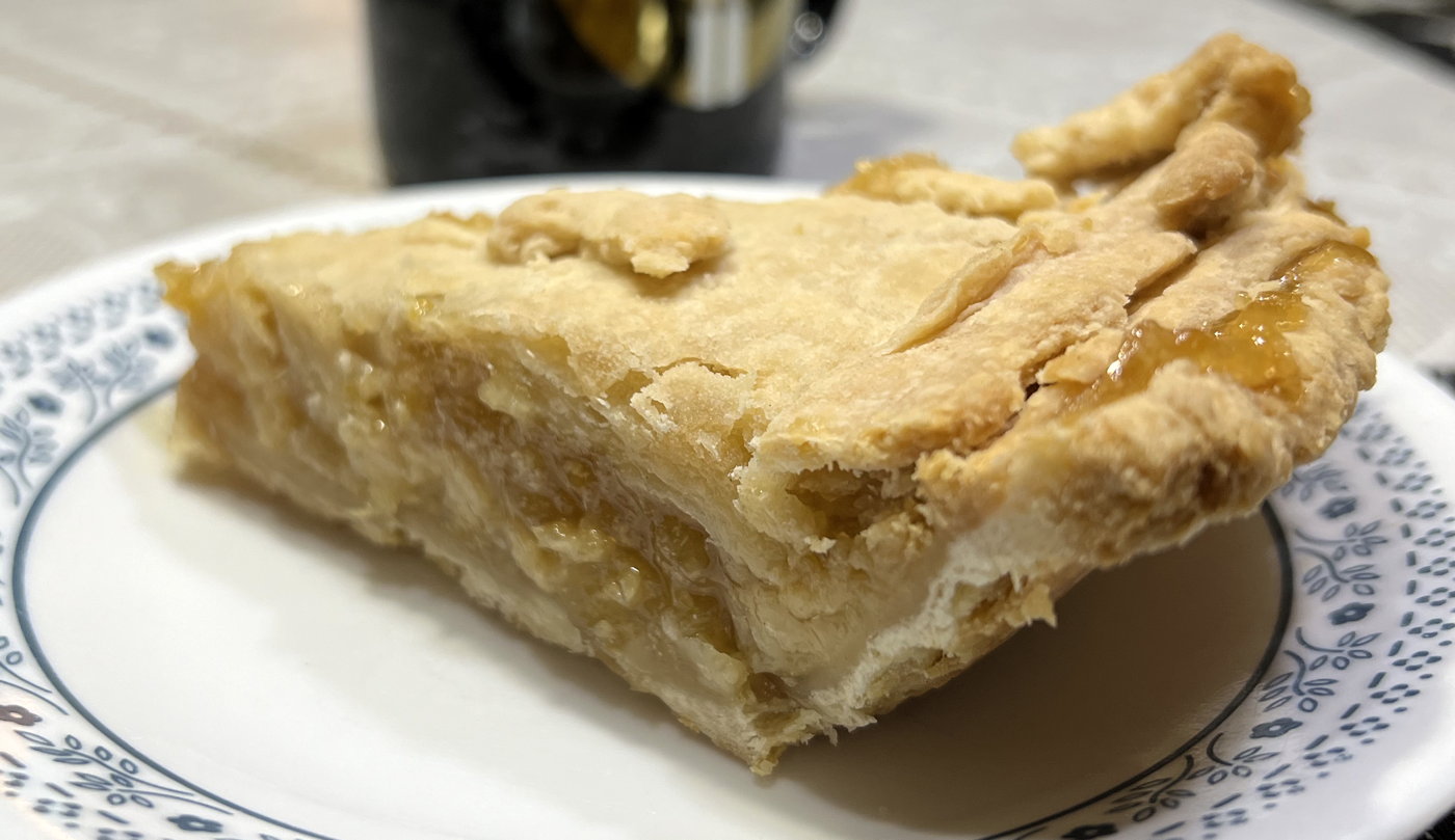 Lemon Marmalade Pie Slice