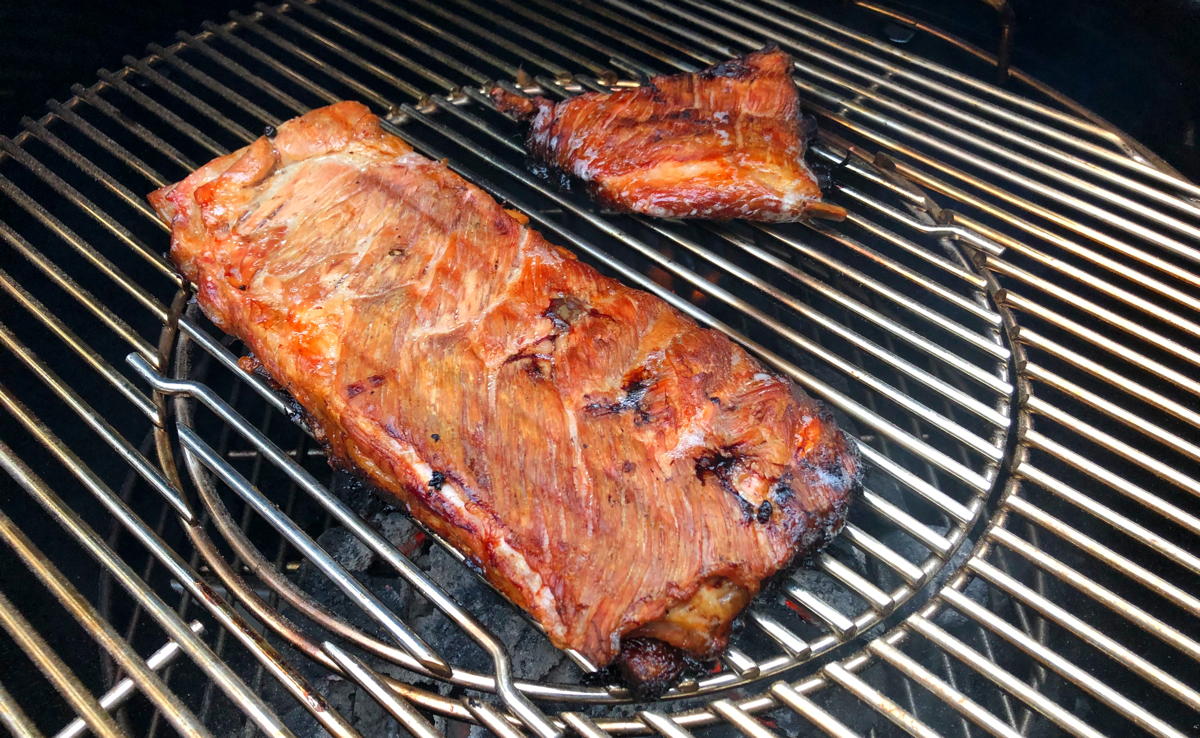 Grilled Dr. Pepper Ribs