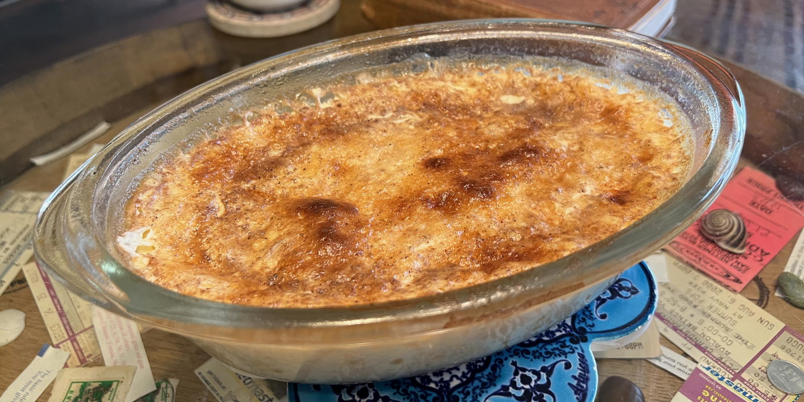 Plain rice pudding